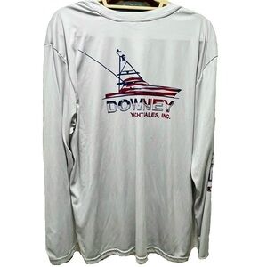 BAW Men's Moisture Wicking Long Sleeve Shirt UPF50+ Fishing Shirt
